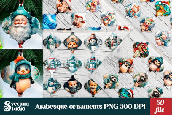 Download Arabesque Christmas Ornaments Bundle - Christmas ornaments bundle Collection