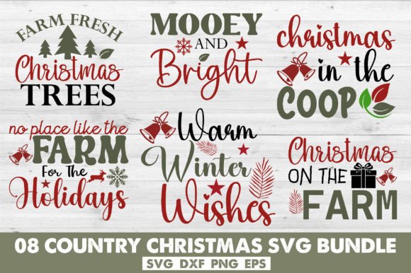 Download Country Christmas Svg Bundle - Country christmas svg Collection