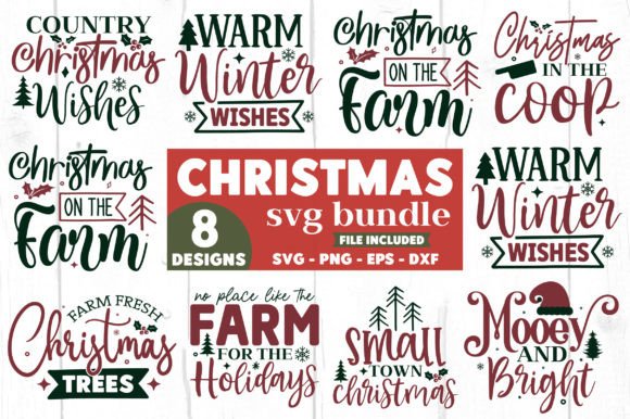 Download Country Christmas SVG Bundle - Country christmas svg Collection