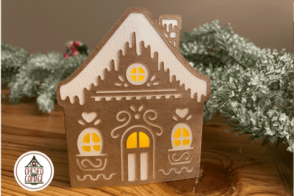 Download Gingerbread House Paper Craft 3D - Gingerbread house Collection